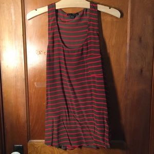 100% silk racer back tank